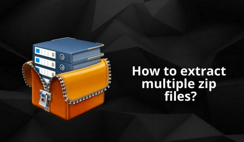 How to Extract Multiple Zip Files at once